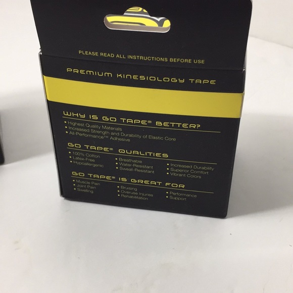 NEW GO TAPE LOT 2 PREMIUM  KINESIOLOGY TAPE - Picture 5 of 7